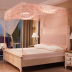 Household Free Installation Thickened Encryption Dustproof Mosquito Net, 150x200 cm Bed Back, 180x200 cm Bed Back, 180x220 cm Bed Back, 200x220 cm Bed Back
