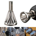 Chamfer Stainless Steel Deburring External Chamfer Tool Silver Triangle Handle Six-slot Chamfer, Triangle Handle Six-slot Chamfer Triangle Handle Six-slot Chamfer