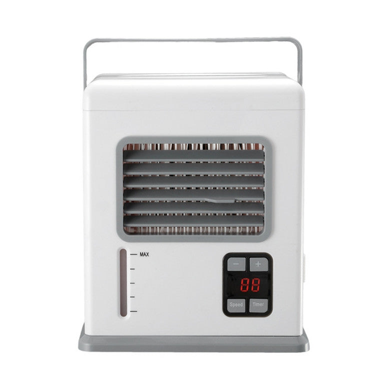 Desktop Air Cooler Battery Plug-in Dual-use Air Conditioning Intelligent Digital Display Mini Air Cooler Default Title