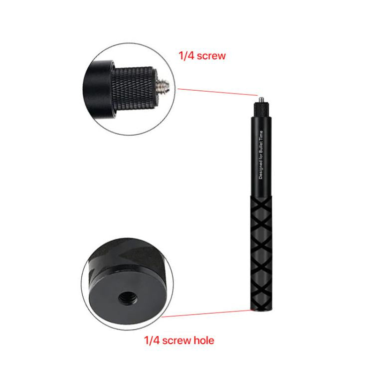 1.2m Action Camera Accessories Selfie Stick for Insta360 ONE X and ONE Sport Camera Handle Accessories, 1.2m for Insta360 ONE X / ONE – Aluminum Alloy