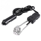 Portable 12V/24V Electric Car Boiled Immersion Water Heater Traveling Camping Picnic, 12V, 24V 12V