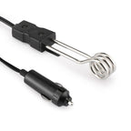 Portable 12V/24V Electric Car Boiled Immersion Water Heater Traveling Camping Picnic, 12V, 24V