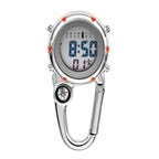 Mountain Climbing Watch Multifunctional Stainless Steel Hook Watch, Stainless Steel Hook Watch(Orange), Stainless Steel Hook Watch(Blue), Stainless Steel Hook Watch(Yellow), Stainless Steel Hook Watch(Red) Stainless Steel Hook Watch(Orange) Orange