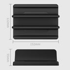Vaydeer SZ2S01 Notebook Vertical Stand Computer Stand Bracket Desktop Storage Shelf, Vertical Stand – Durable Build, Easy to Use