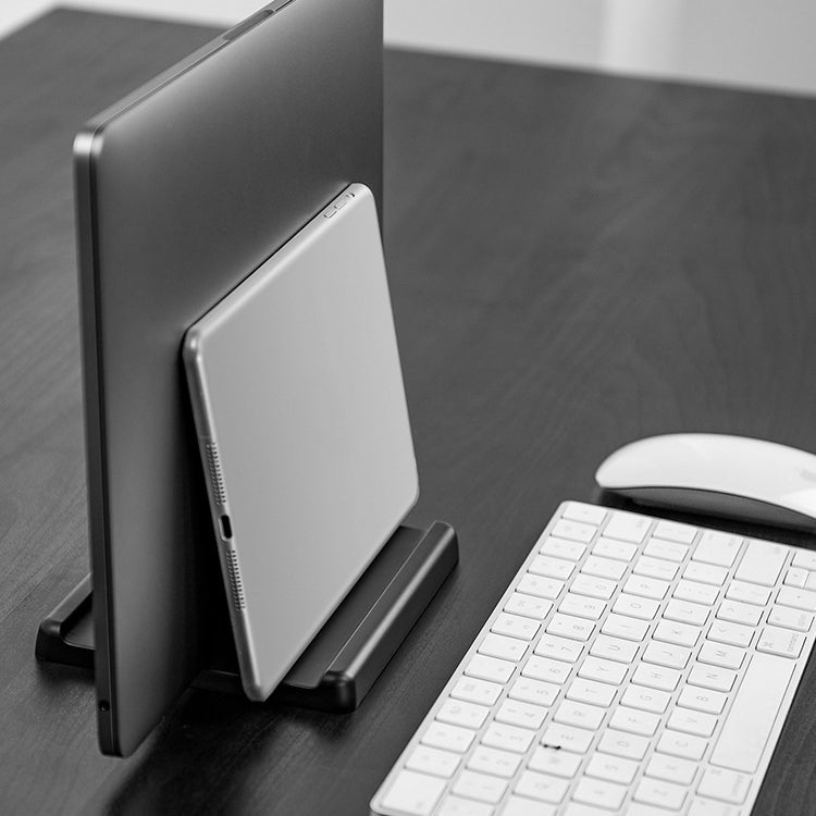 Vaydeer SZ2S01 Notebook Vertical Stand Computer Stand Bracket Desktop Storage Shelf, Vertical Stand – Durable Build, Easy to Use