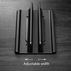 Vaydeer SZ2S01 Notebook Vertical Stand Computer Stand Bracket Desktop Storage Shelf, Vertical Stand – Durable Build, Easy to Use