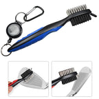 Golf Club Brush Ball Slot Cleaning Brush Cleaning Set, ZY-0021 Brush Blue, ZY-0021 Brush Black ZY-0021 Brush Blue Blue