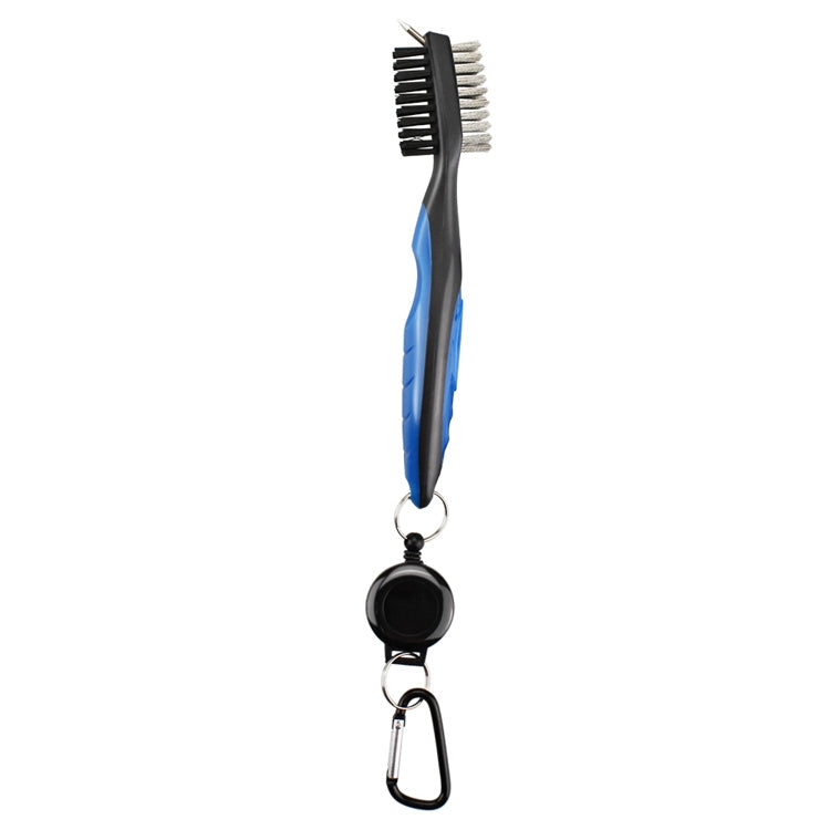 Golf Club Brush Ball Slot Cleaning Brush Cleaning Set, ZY-0021 Brush Blue, ZY-0021 Brush Black