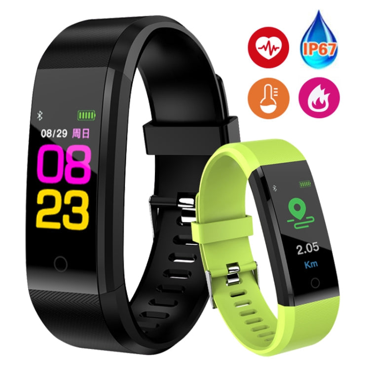 ID115 Smart Bracelet – Blood Pressure Monitoring, Heart Rate Monitoring