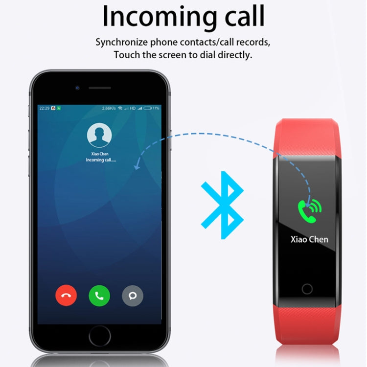 ID115 Smart Bracelet – Blood Pressure Monitoring, Heart Rate Monitoring