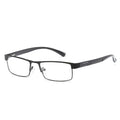Simple Matel Frame Reading Glasses Hyperopia Eyeglasses, +1.00D, +1.50D, +2.00D, +2.50D, +3.00D, +3.50D, +4.00D +1.00D Matte Black