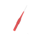 Multimeter Test Pen Test Probe Long and Thin Tip Probe Banana Jack Pin Auto Car Repair Accessories Tool, 30V 30V Red