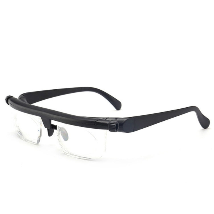 Adjustable Strength Lens Reading Myopia Glasses Eyewear Variable Focus Vision, for -6.00D to +3.00D for -6.00D to +3.00D