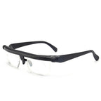 Adjustable Strength Lens Reading Myopia Glasses Eyewear Variable Focus Vision, for -6.00D to +3.00D for -6.00D to +3.00D