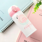 Bouncing Vacuum Flask Mug Travel Stainless Steel Thermos Cup, 350ml 350ml Flamingo
