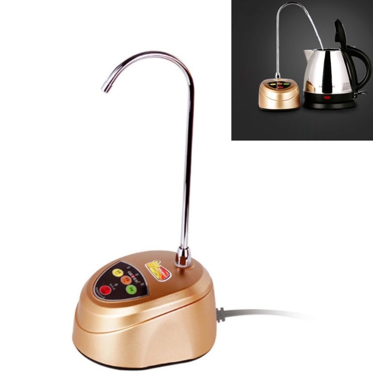 KAMJOVE P-01 Barreled Automatic Water Dispenser Electric Water Absorber CN Plug, P-01 (Gold) P-01 (Gold)