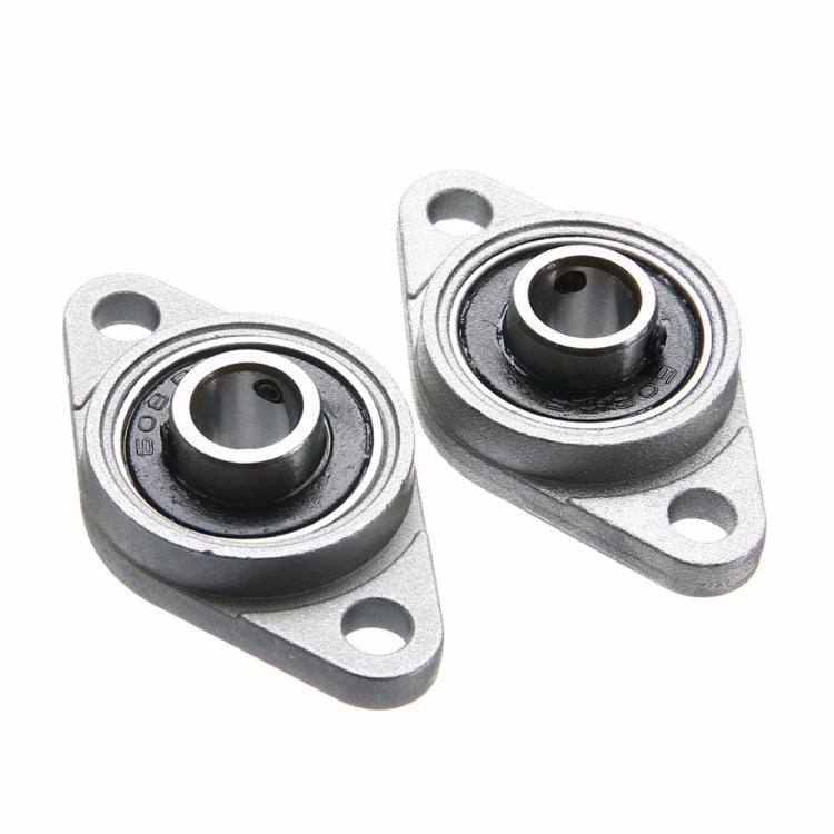 2pcs Diamond Bearing Housing Zinc Alloy Miniature Housing Bearing 3D Printer Accessories Universal, KFL08 (inner diameter 8), KFL000 (inner diameter 10), KFL001 (inner diameter 12) KFL08 (inner diameter 8)