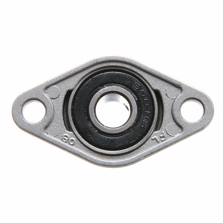 2pcs Diamond Bearing Housing Zinc Alloy Miniature Housing Bearing 3D Printer Accessories Universal, KFL08 (inner diameter 8), KFL000 (inner diameter 10), KFL001 (inner diameter 12)
