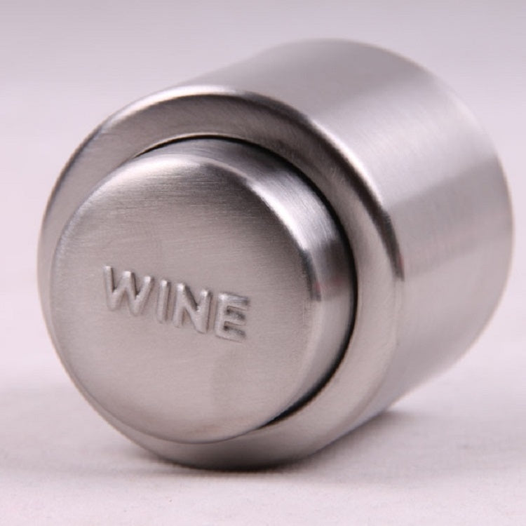 Push Stainless Steel Red Wine Stopper Champagne Stopper, Red Wine Stopper, Wordless Wine Stopper, Champagne Stopper, Wordless Champagne Stopper Red Wine Stopper