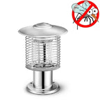 Outdoor Courtyard Garden Waterproof Outdoor Mosquito Repellent Lamp, 388Q Silver – Waterproof 388Q Silver