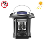 Outdoor Solar Waterproof Mosquito Lamp Mosquito Repellent, TM02 Black, TM03 Silver TM02 Black