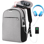 Laptop Backpack School Bags Anti-theft Travel Backpack with USB Charging Port