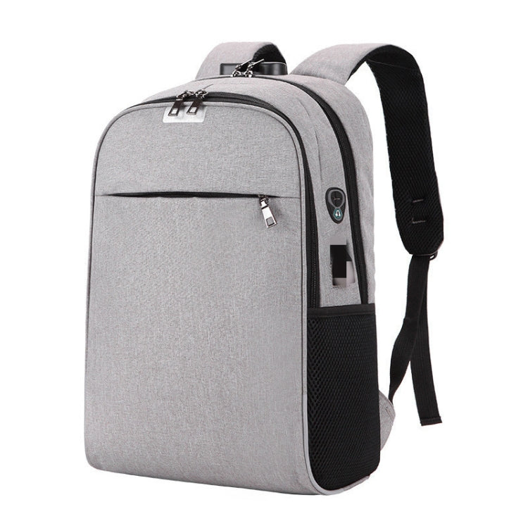 Laptop Backpack School Bags Anti-theft Travel Backpack with USB Charging Port – Durable Build, Easy to Use Grey