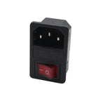 10 PCS AC-01 Three Pins Power Socket with Safety Switch Socket, 10 PCS AC-01 – Durable Build, Easy to Use