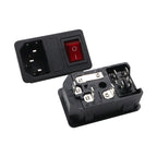 10 PCS AC-01 Three Pins Power Socket with Safety Switch Socket, 10 PCS AC-01 – Durable Build, Easy to Use