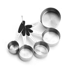 Stainless Steel Measuring Spoon Set Coffee Spoon Baking Kitchen Gadget, Measuring Cup 5 in 1, Measuring Spoon 5 in 1, 5 in 1 Measuring Cup(Color), 5 in 1 Measuring Spoon(Color)