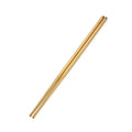1 Pair Stainless Steel Tableware Colorful Reusable Metal Chopsticks Dishware, Length：23cm Gold