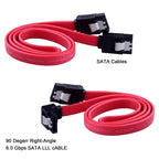 2.5 Inch to 3.5 Inch External HDD SSD Metal Mounting Kit Adapter Bracket With SATA Data Power Cables and Screws – Data Transmission