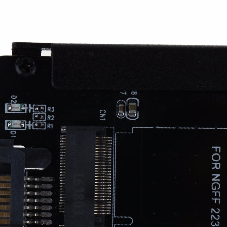 Metal Case CYB + M Socket 2 M.2 NGFF (SATA) SSD to 2.5 SATA Adapter for 2230/2242/2260/2280mm M2 NGFF SSD Solid State Hard Drive – Durable Build, Easy to Use
