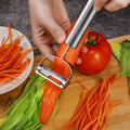 Multifunction Stainless Steel Vegetable Peeler Double Planing Grater, 2 PCS Double Planing Grater 2 PCS Double Planing Grater