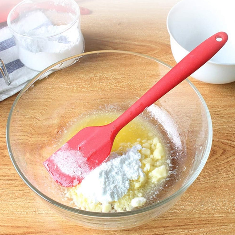 Kitchen Silicone Cream Cake Spatula Mixing Scraper Brush Butter Mixer Brushes Baking Tool Kitchenware, Red, Yellow, Green, Blue, Purple, Pink, Orange