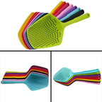 Plastic Drain Shovel Strainers Water Leaking Shovel Kitchen Cooking Ice Shovel Colander
