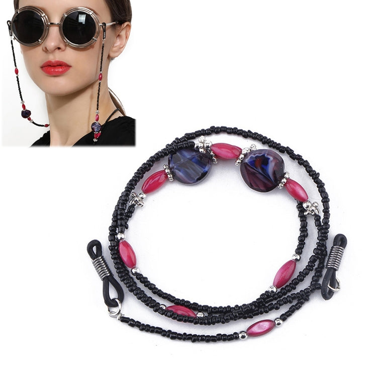 Vintage Sunglasses Antiskid Chain Wild Glasses Chain – Durable Build, Easy to Use Red