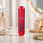 Portable Mini Aluminum Refillable Perfume Bottle Spray Empty Cosmetic Containers Atomizer, Capacity:5ml, Metal – Durable Build, Easy to Use