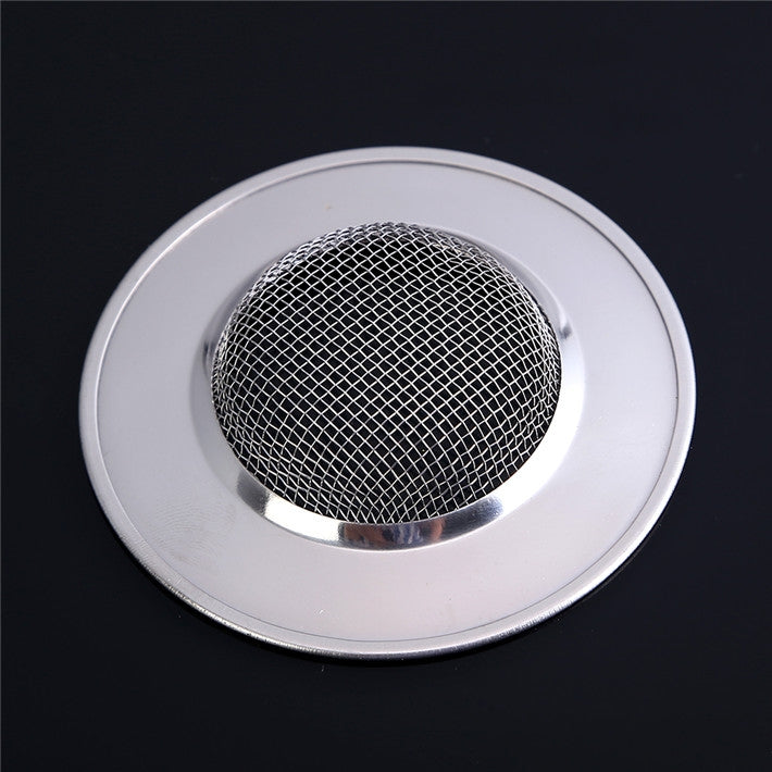 2 PCS Stainless Steel Bathtub Hair Catcher Stopper Shower Drain Hole Filter Metal Sink Strainer – Durable Build, Easy to Use