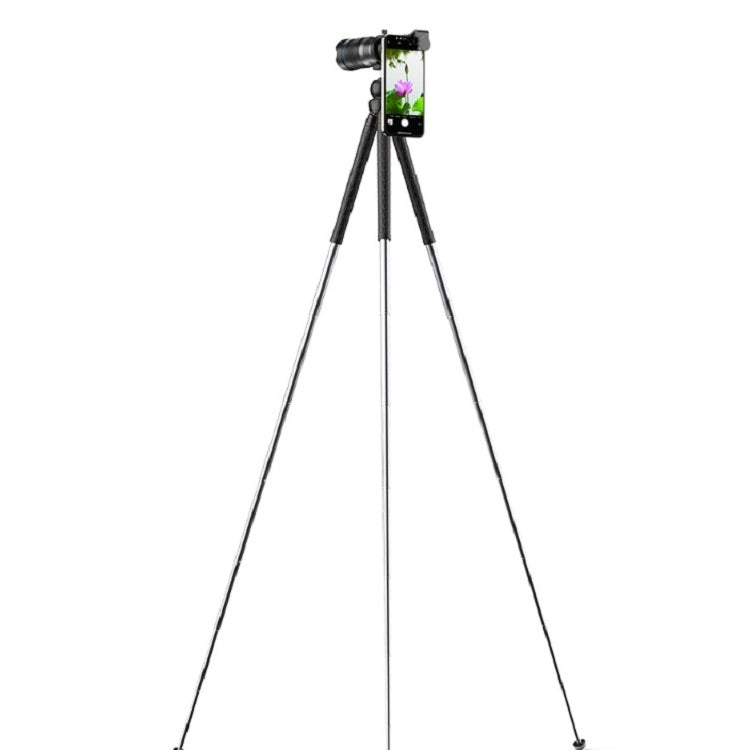 APEXEL APL-JS60XJJ09 All Metal 60X HD External Magnifying Telescope Universal Telephoto Mobile Phone Lens – Aluminum Alloy