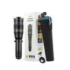 APEXEL APL-JS60XJJ09 All Metal 60X HD External Magnifying Telescope Universal Telephoto Mobile Phone Lens – Aluminum Alloy