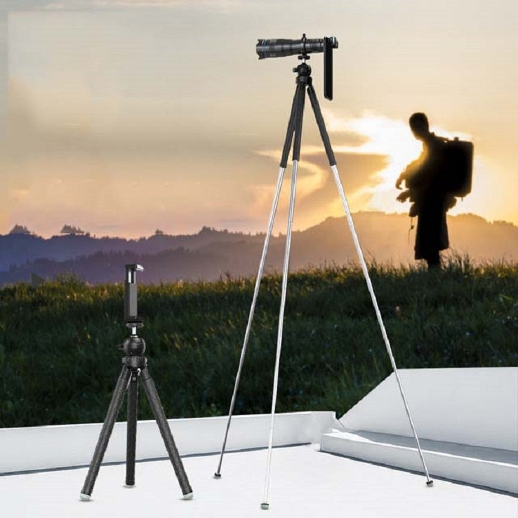 APEXEL APL-JS60XJJ09 All Metal 60X HD External Magnifying Telescope Universal Telephoto Mobile Phone Lens – Aluminum Alloy