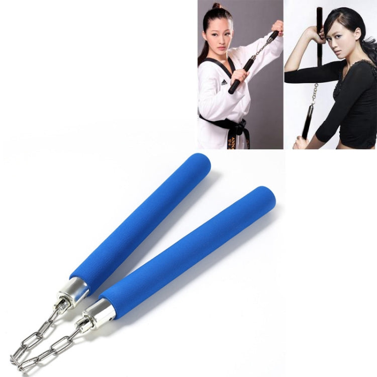 Sponge Nunchaku for Children and Beginners, Red Sponge Nunchaku, Blue Sponge Nunchaku, Yellow Sponge Nunchaku – Durable Build, Easy to Use Blue Sponge Nunchaku Blue