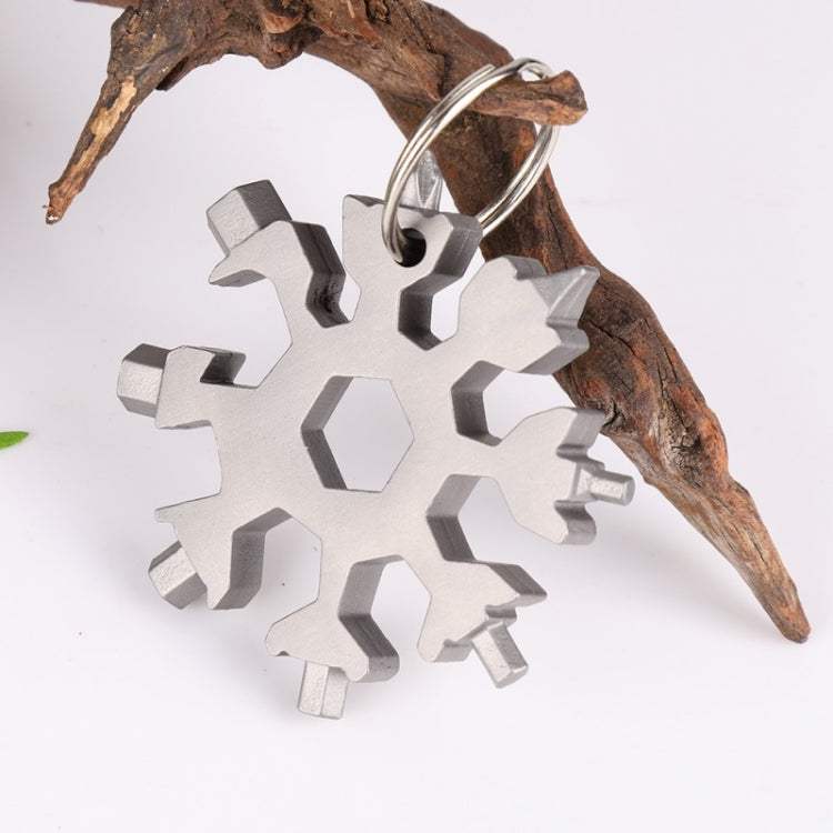 18-in-1 Multi-tool Portable Outdoor Octagonal Snowflake EDC Tool Wrench Mini Screwdriver, 18 in 1 (Colorful), 18 in 1 (White)