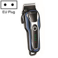 Surker SK-803 High-power LCD Hair Clipper Plug-in Dual-use Electric Clippers Blue