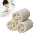Bath Body Shower Sponge Scrubber Natural Loofah Luffa Loofa Bathing Massage Body Sponge Scrubber 10cm White Small Size