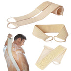 Soft Skin Care Exfoliating Loofah Sponge Back Strap Bath Shower Body Massage Spa Cleaning Scrubber Brush Tool, Soft Skin Loofah Sponge Back Strap Soft Skin Loofah Sponge Back Strap