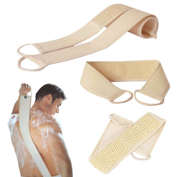 Soft Skin Care Exfoliating Loofah Sponge Back Strap Bath Shower Body Massage Spa Cleaning Scrubber Brush Tool, Soft Skin Loofah Sponge Back Strap Soft Skin Loofah Sponge Back Strap