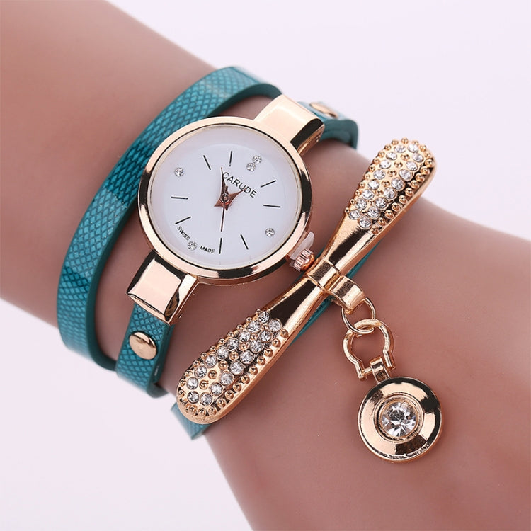 Watch – Leather (Black) #3 Blue