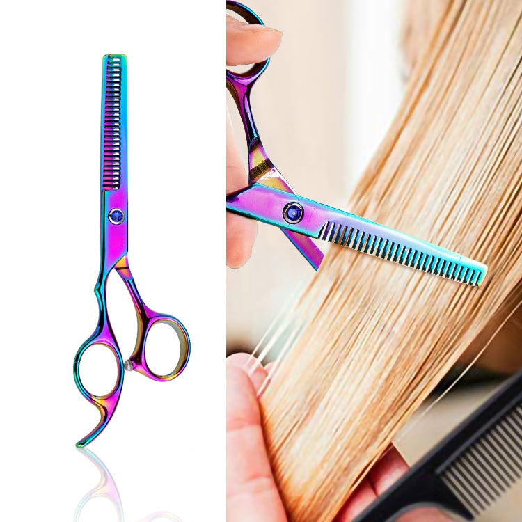 Professional Hair Cutting Scissor Hairdressing Kit Thinning Scissors Barber